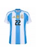 Argentinië Lautaro Martinez #22 Voetbaltruitje Thuis tenue Copa America 2024 Korte Mouw